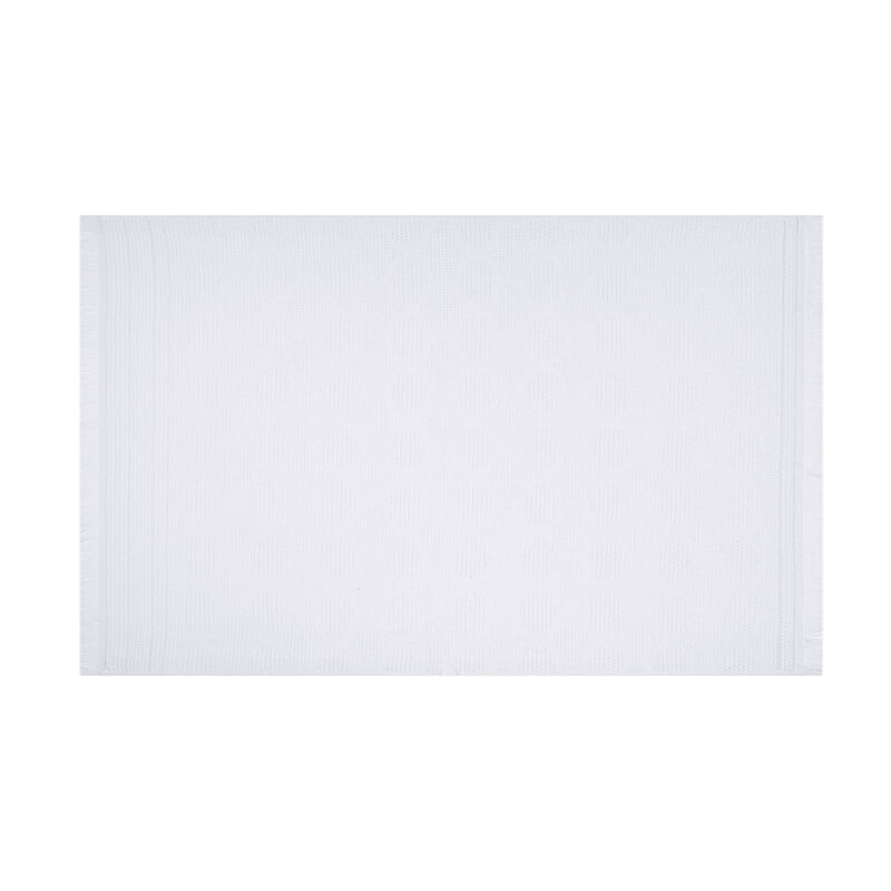 Serviette invité Hera Blanc 30x50 100% coton, , hi-res image number 1