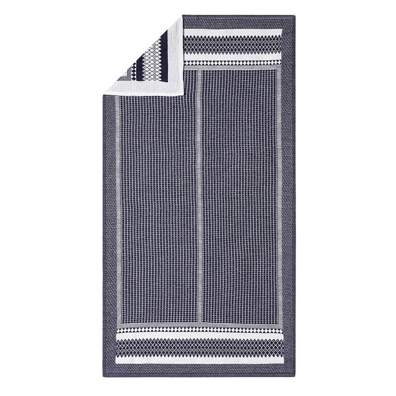 Hand towel Bath Club Blue 20"x39" 100% cotton, , hi-res