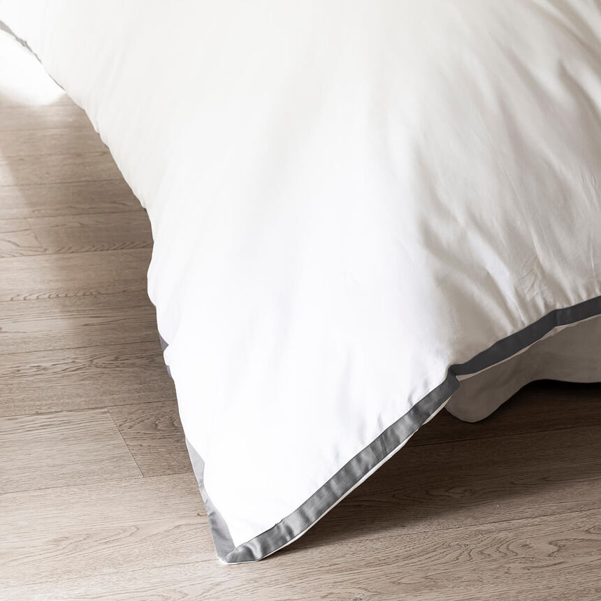 Housse de couette  Apparat Fusain 224X234 100% coton, , hi-res image number 2