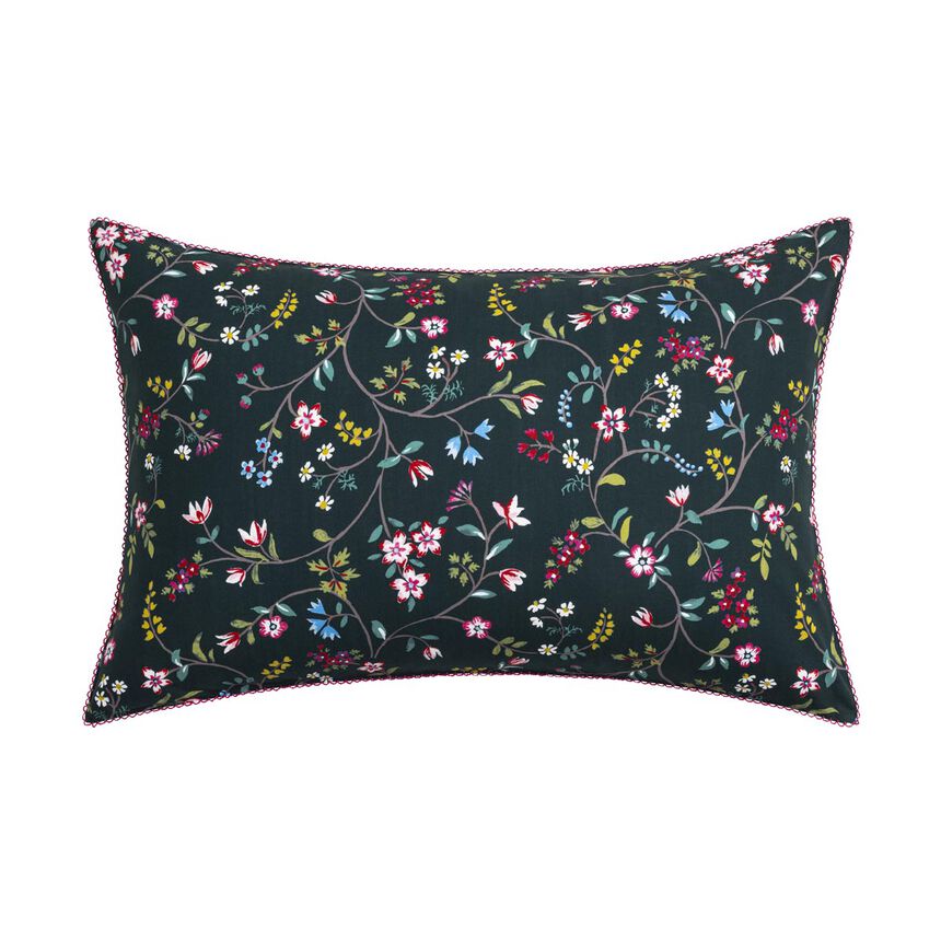 Pillowcase Vagabonde Green 40X80 100% cotton, , hi-res image number 4