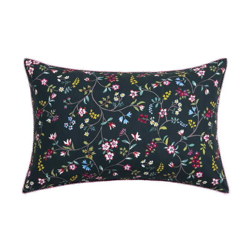 Pillowcase Vagabonde Green 16"x31" 100% cotton, , hi-res image number 4