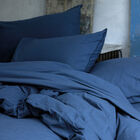 Duvet cover Eclat Blue 88"X92"Queen 100% cotton, , hi-res image number 3