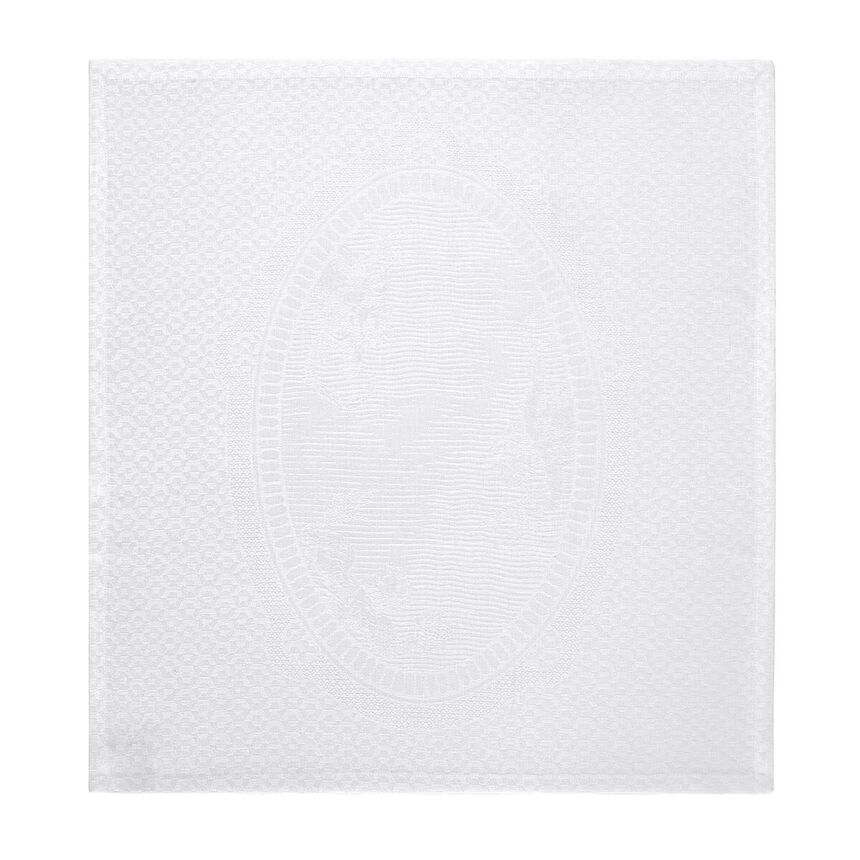 Napkin &Eacute;vasion C&eacute;leste White 23"x23" 100% linen, , hi-res image number 0
