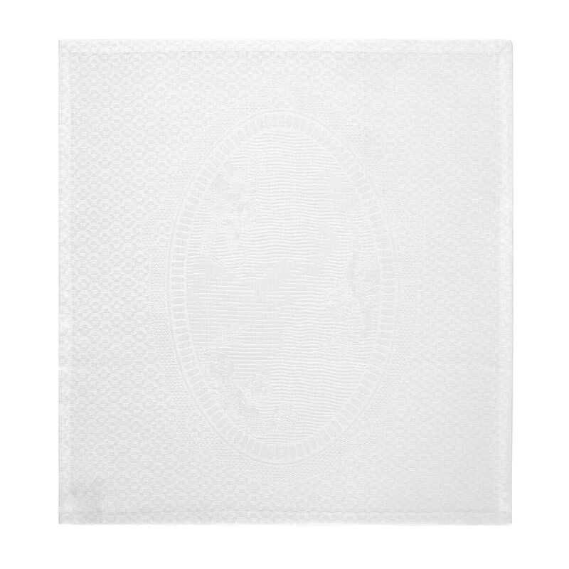 Napkin Évasion Céleste White 23"x23" 100% linen, , hi-res image number 0