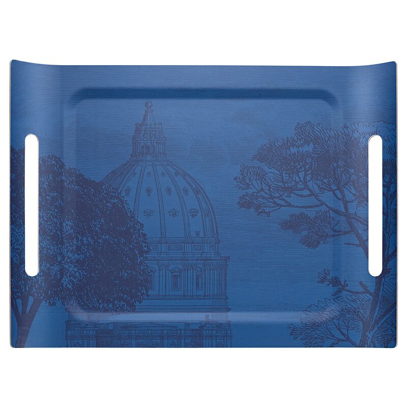 Tray Symphonie Baroque Dusk 23"x16" Wood / 100% birch, , hi-res image number 0