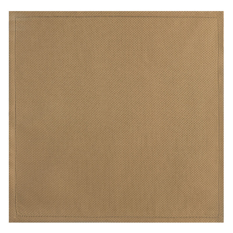 Napkin Portofino Brown 23"x23" 100% linen, , hi-res image number 0