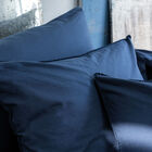 2 Pillowcases Eclat Blue 22"X42"King,Pair 100% cotton, , hi-res image number 0