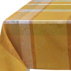 Coated tablecloth Marie Galante Pineapple 59"x59" 100% cotton, , hi-res image number 1