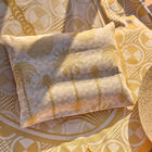 Beach cushion Palmeraie Yellow 13"x10" 100% cotton, , hi-res image number 0