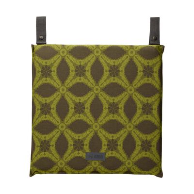 Chair cushion Bahia Green 16"x16" Acrylic