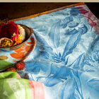 Tea towel Équateur Blue 24"x31" 100% cotton, , hi-res image number 0