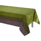 Coated tablecloth Bahia Green 69"x69" Cotton / 1% Poliestere, , hi-res image number 1