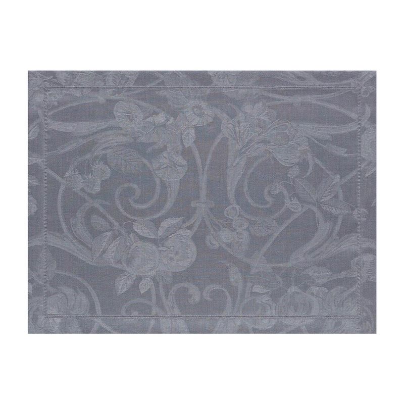 Placemat Tivoli Flannel 14"x19" 100% linen, , hi-res image number 0