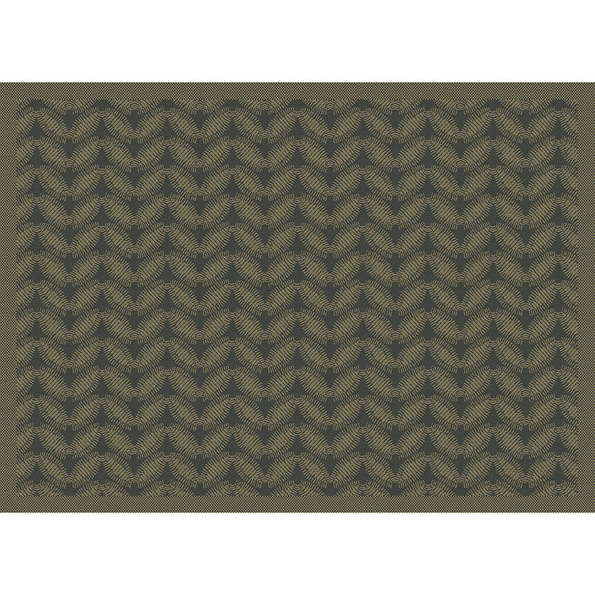 Coated placemat Sulawesi Feuillage Green 20"x14" 100% cotton, , hi-res image number 2