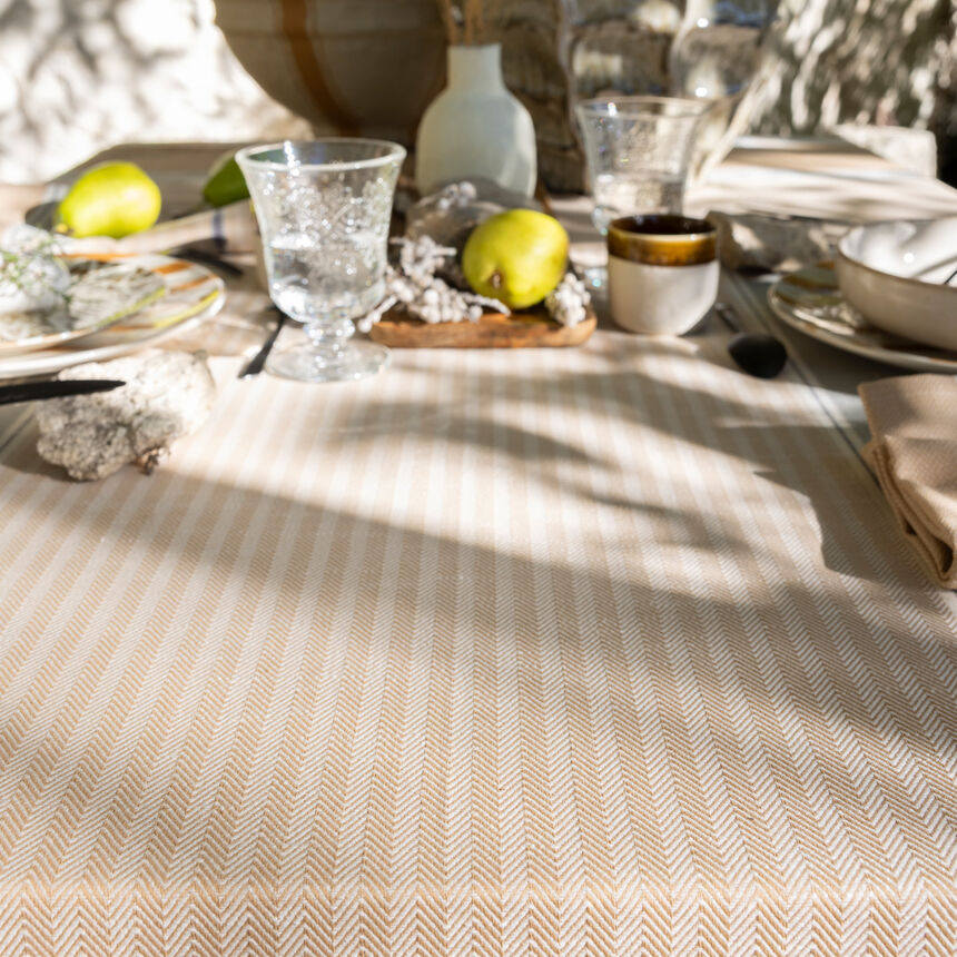 Tablecloth Dune Cotton, Linen, , hi-res image number 4