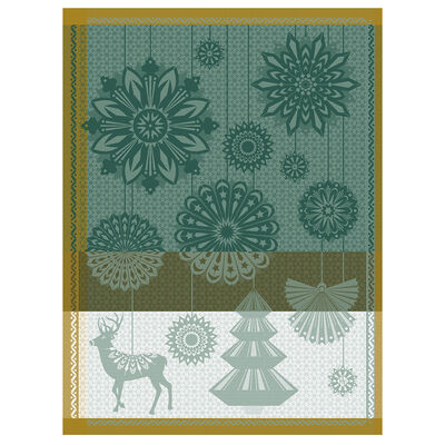 Tea towel Lumi&egrave;res d'&eacute;toiles  Cotton