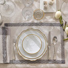 Placemat Évasion Céleste Grey 20"x14" 100% linen, , hi-res image number 1