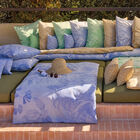 Quilt cover Sinharâja Blue 35"X71" 100% cotton, , hi-res image number 0