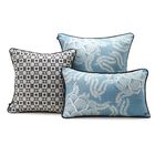 Cushion cover Canevas Lagoon 40x40 82% Cotton/ 17% Polyester/ 1% Polyamide, , hi-res image number 0