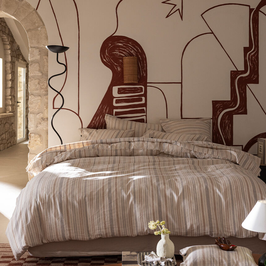 Flat sheets Dune Cotton, Linen, , hi-res image number 3