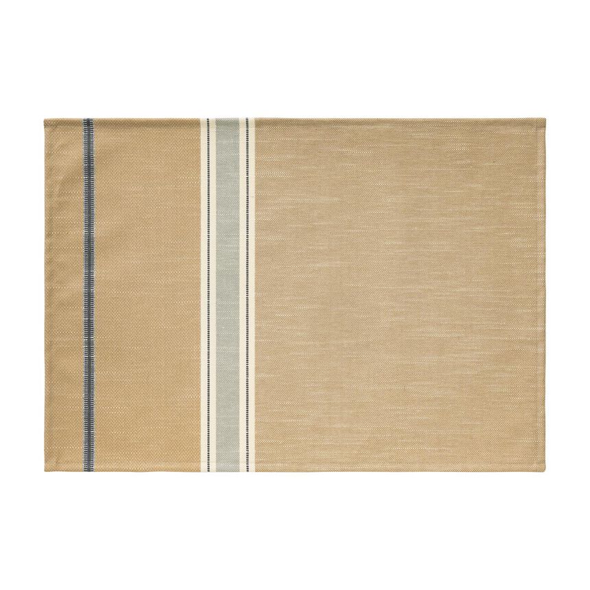 Coated placemat Dune Beige 50x36 92% cotton - 8 % linen, , hi-res image number 1