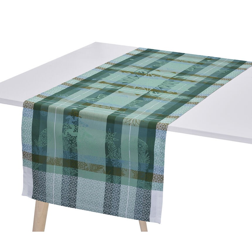 Runner Hiver en Ecosse Land 20"x59" 100% cotton, , hi-res image number 0