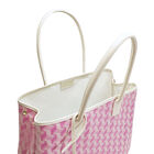 Shoulder bag Picto Pink  100% cotton, acrylic coating. Garnish: Cattle leather, , hi-res image number 4