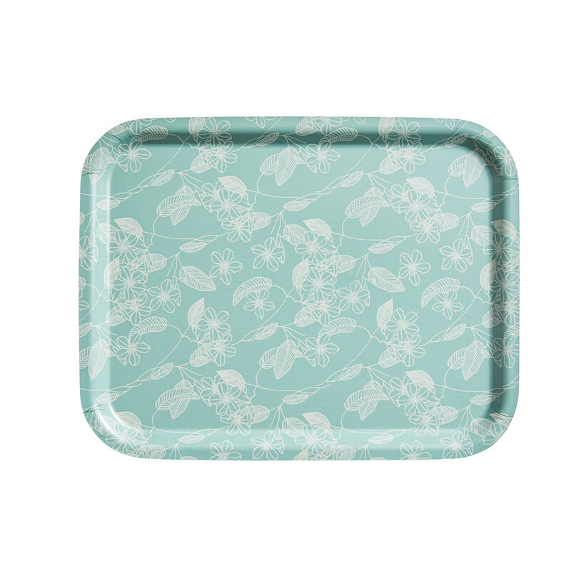 Tray Essentiel Graphique Green 36x7 100% Wood, , hi-res image number 0