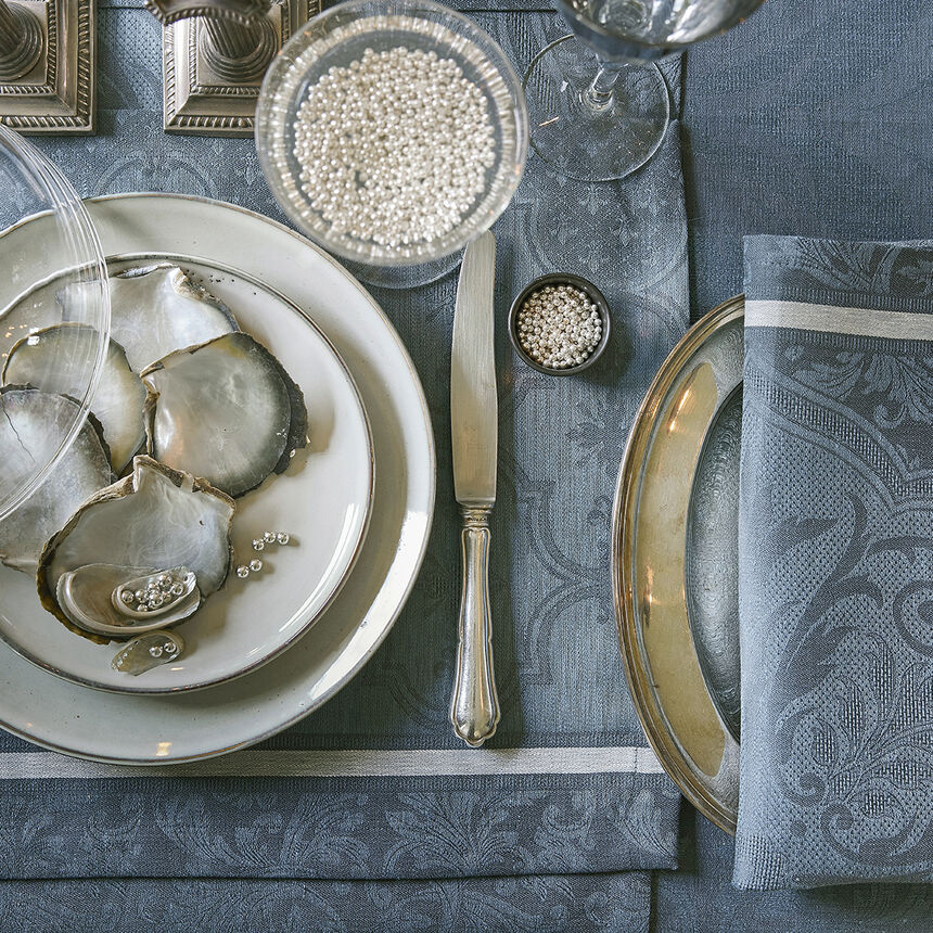 Set de table Armoiries C&eacute;rul&eacute;en 50x36 100% lin, , hi-res image number 1