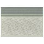 Coated placemat Essentiel Gravure Green 20"x14" 100% cotton, , hi-res image number 1