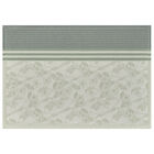 Coated placemat Essentiel Gravure Green 20"x14" 100% cotton, , hi-res image number 1