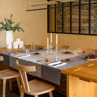 Tablecloth Voyage Iconique Grey 173x318 100% cotton, , hi-res image number 1