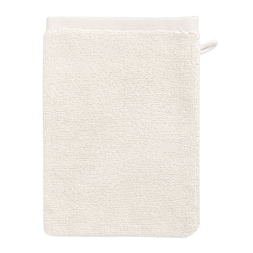 Wash mitt Argile Beige 6"x7" 100% cotton, , hi-res image number 0