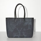 Shoulder bag Parc Blue  100% cotton, acrylic coating. Garnish: Cattle leather, , hi-res image number 2