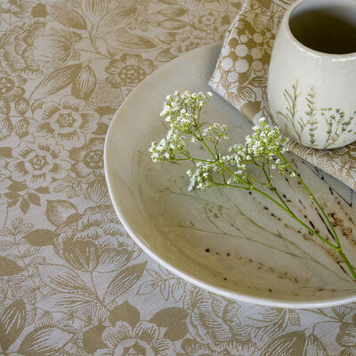 Coated tablecloth Osmose Cotton