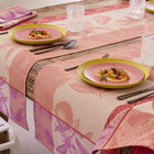 Runner Arrière-pays Pink 20"x59" 100% cotton, , hi-res image number 0