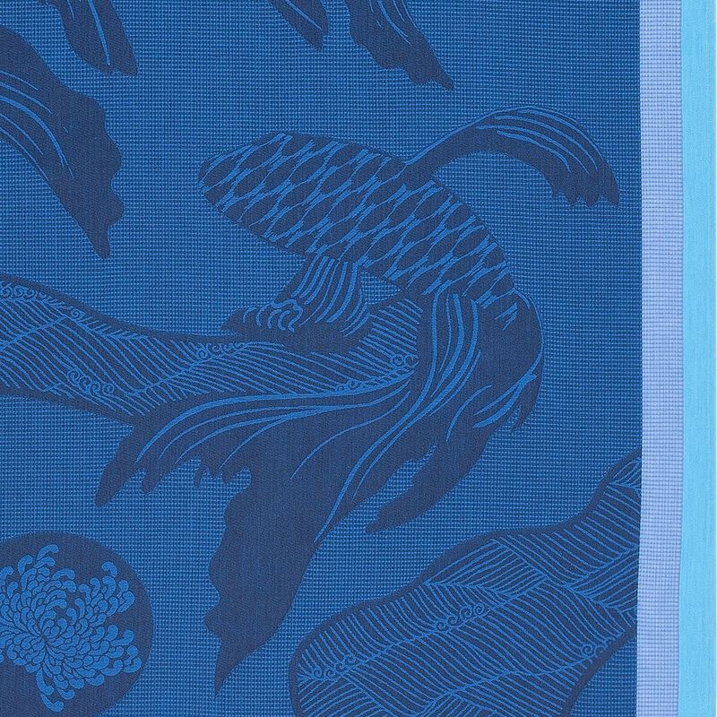 Beach towel Océanique Abyss 100x200 100% cotton, , hi-res image number 2