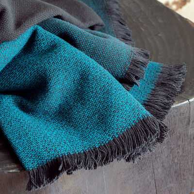 Throws Duo Lagoon 59"x78" 100% wool