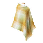 Poncho H&ocirc;tel particulier marqueterie Taille unique 100% mohair, , hi-res image number 1