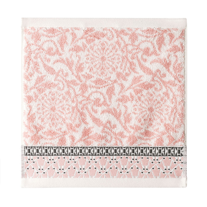 Washcloth Charme Pink 12"x12" 100% cotton, , hi-res image number 1