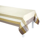 Coated tablecloth Bastide Ivory 69"x69" 100% cotton, , hi-res image number 1