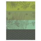 Tea towel Miel de Fleurs Green 24"x31" 100% cotton, , hi-res image number 1