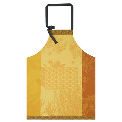 Apron Miel de Nectar Orange 35"x38" 100% cotton