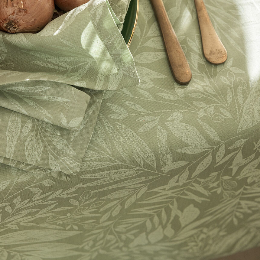 Nappe Charmilles Feuillage 175x175 100% coton, , hi-res image number 3