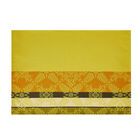Coated placemat Mumbai Enduit Yellow 20"x14" 100% cotton, , hi-res image number 1