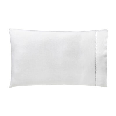 2 Taies am&eacute;ricaines  Nuances Coton,Lin