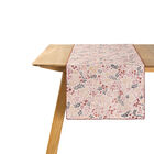 Runner Campagne Pink 20"x59" 50% cotton - 50 % linen, , hi-res image number 1