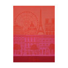 Tea towel Paris panorama Red kiss 24"x31" 100% cotton, , hi-res image number 1