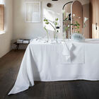 Tablecloth Voyage Iconique White 68"x68" 100% cotton, , hi-res image number 3