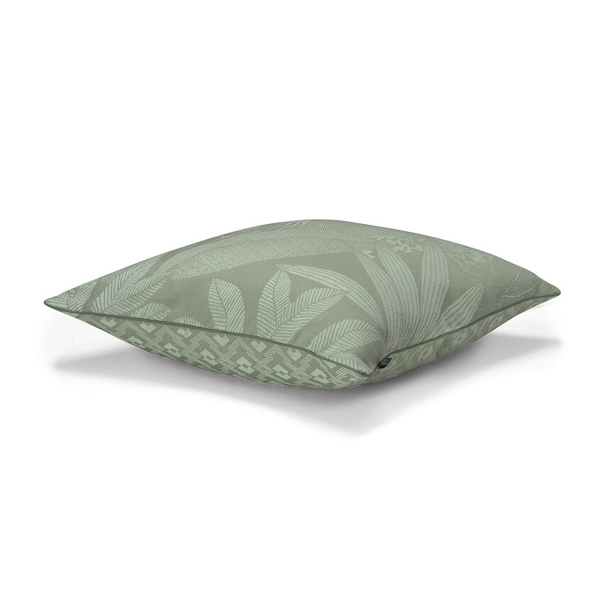 Cushion cover Nature Sauvage Green 20"x20" 100% cotton, , hi-res image number 2
